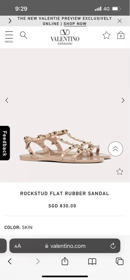 Pvc rockstud flat sandal outlet