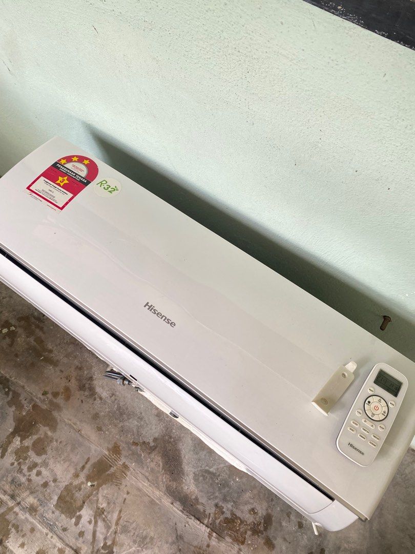 (ROSAK) 1.0HP NonInverter Hisense Air Conditioner, TV & Home