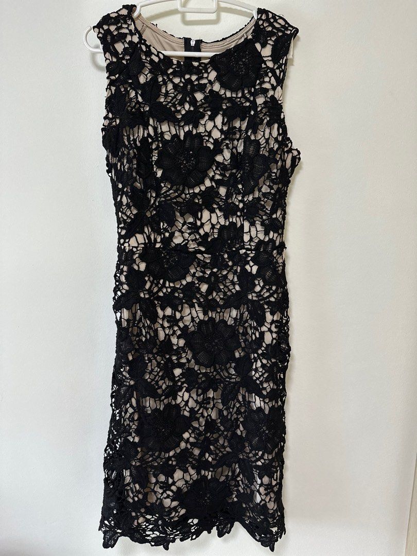 two toned lace dress JS Collections 865626