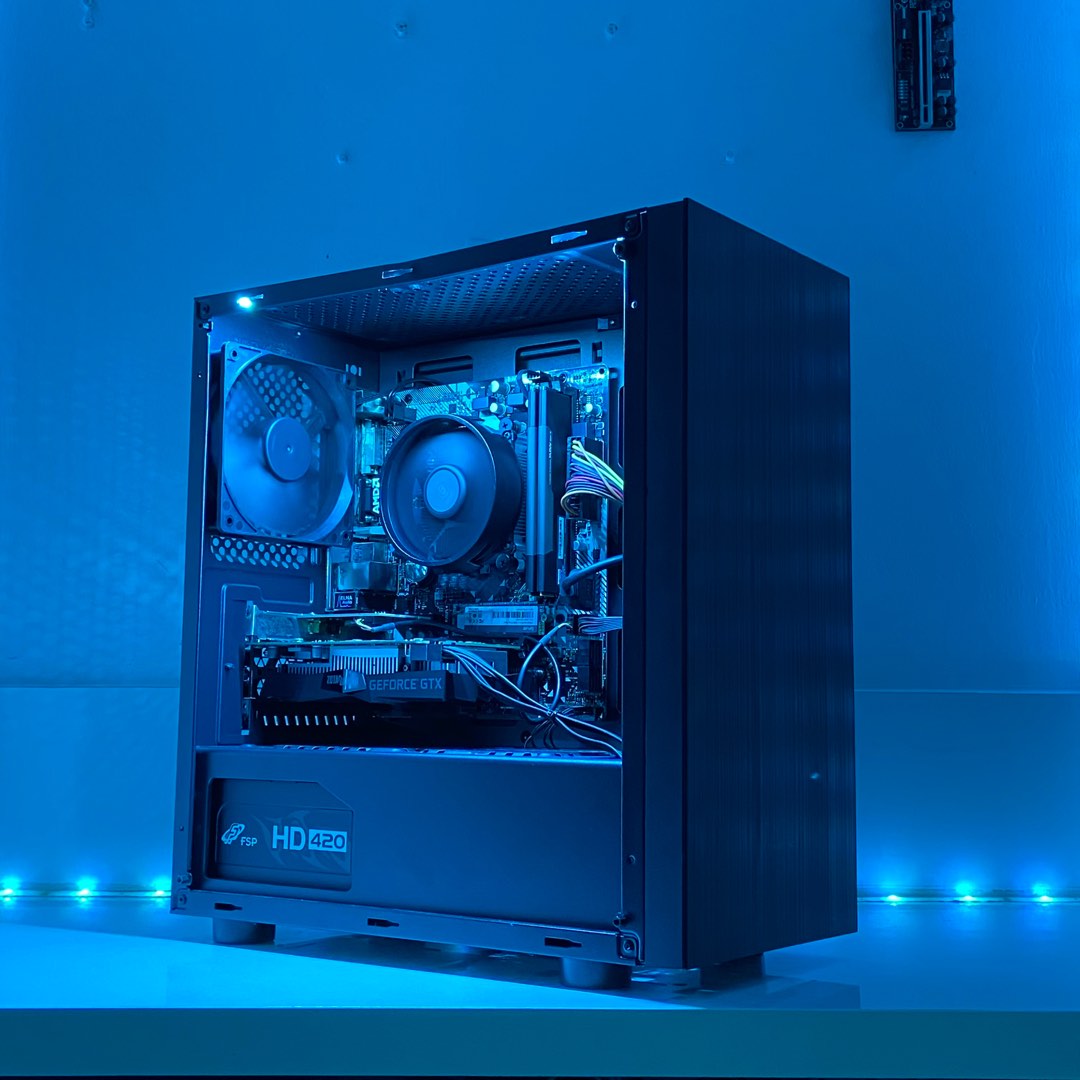 GTX 1650 SUPER x Ryzen 3 3100 gaming pc WFH computer budget good value