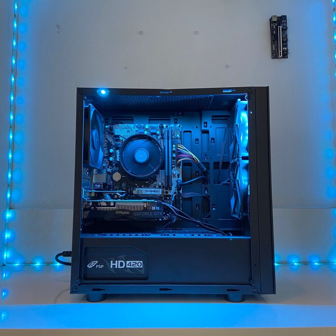 GTX 1650 SUPER x Ryzen 3 3100 gaming pc WFH computer budget good value