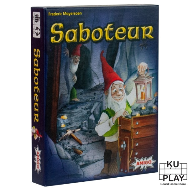 Saboteur Board Game (Original) Hidden Role, Tile Placement Made by