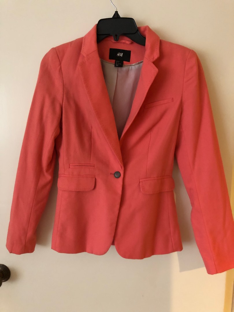 Salmon Blazer on Carousell