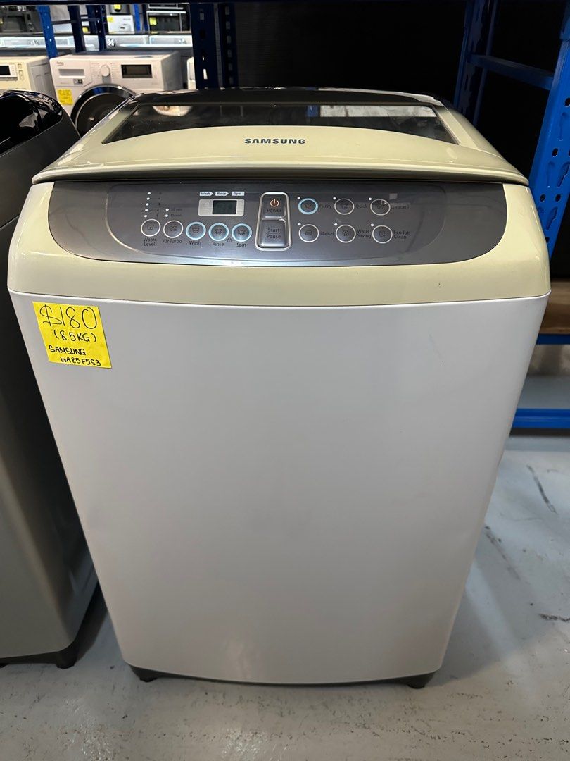 Samsung 8.5kg Top Load Washing Machine WA85F5S3 Condition 7/10 180