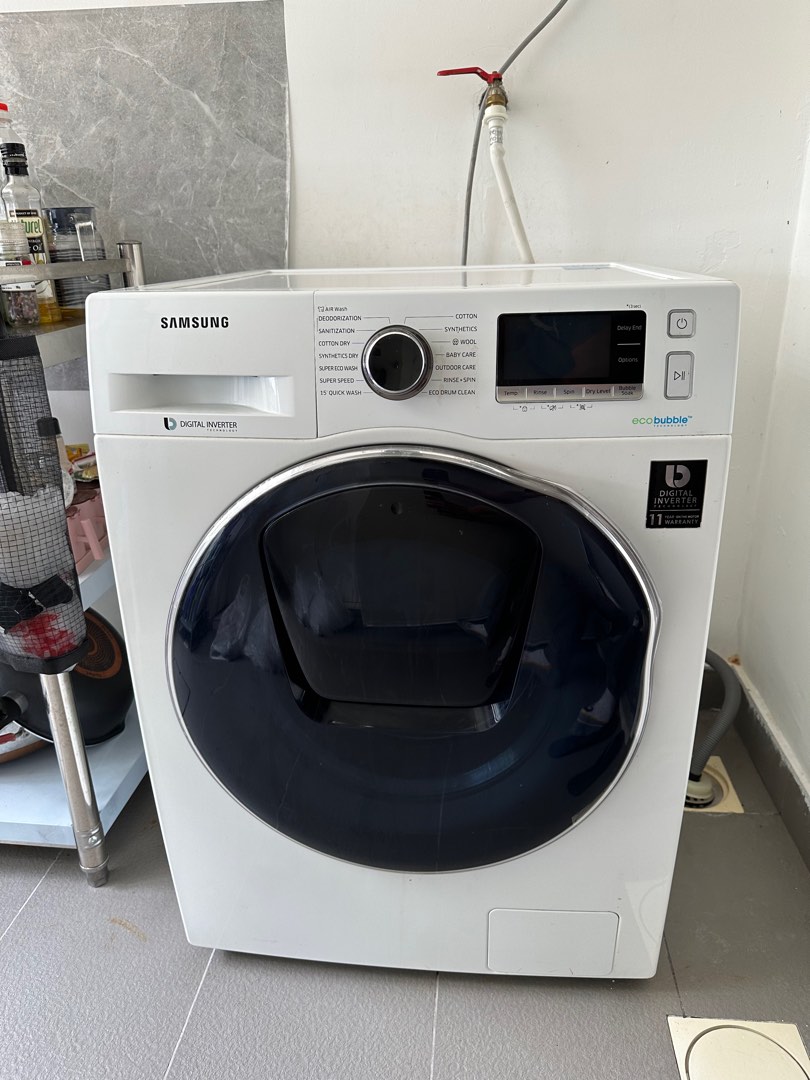 Samsung Washer & Dryers Digital Inverter Front Load 8KG, TV & Home