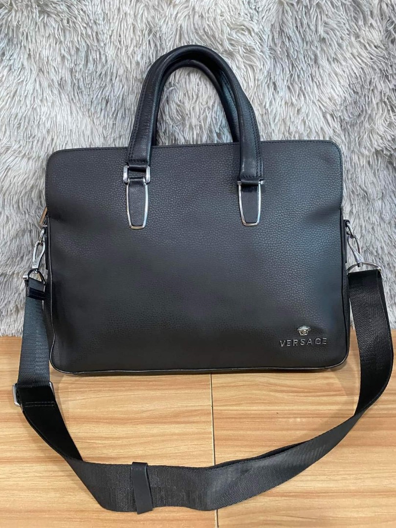 Serial number Versace laptop document bag on Carousell