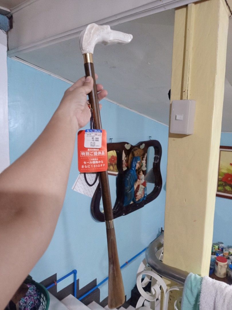 Shoe horn & walking stick on Carousell
