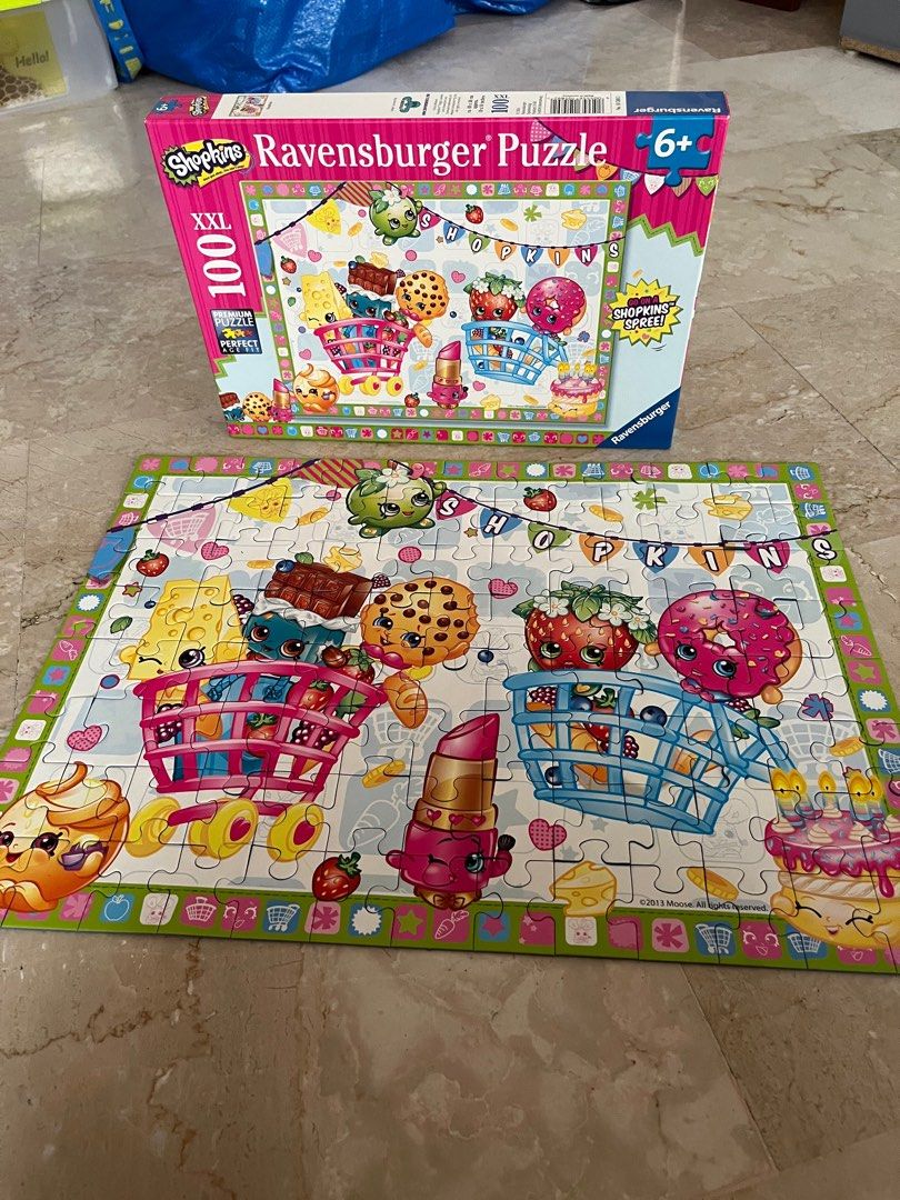 Shopkins 100 cheap piece puzzle