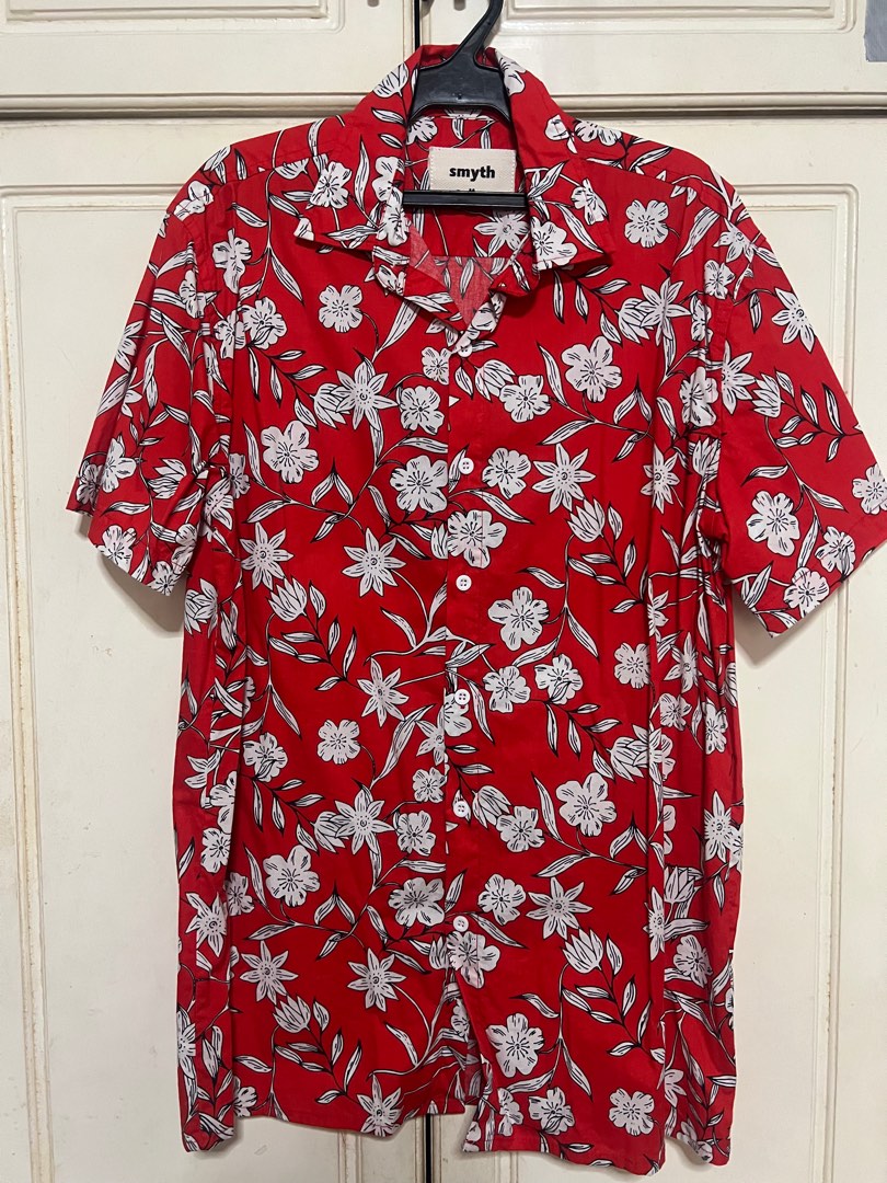 Smyth Polo Shirt (Red) on Carousell