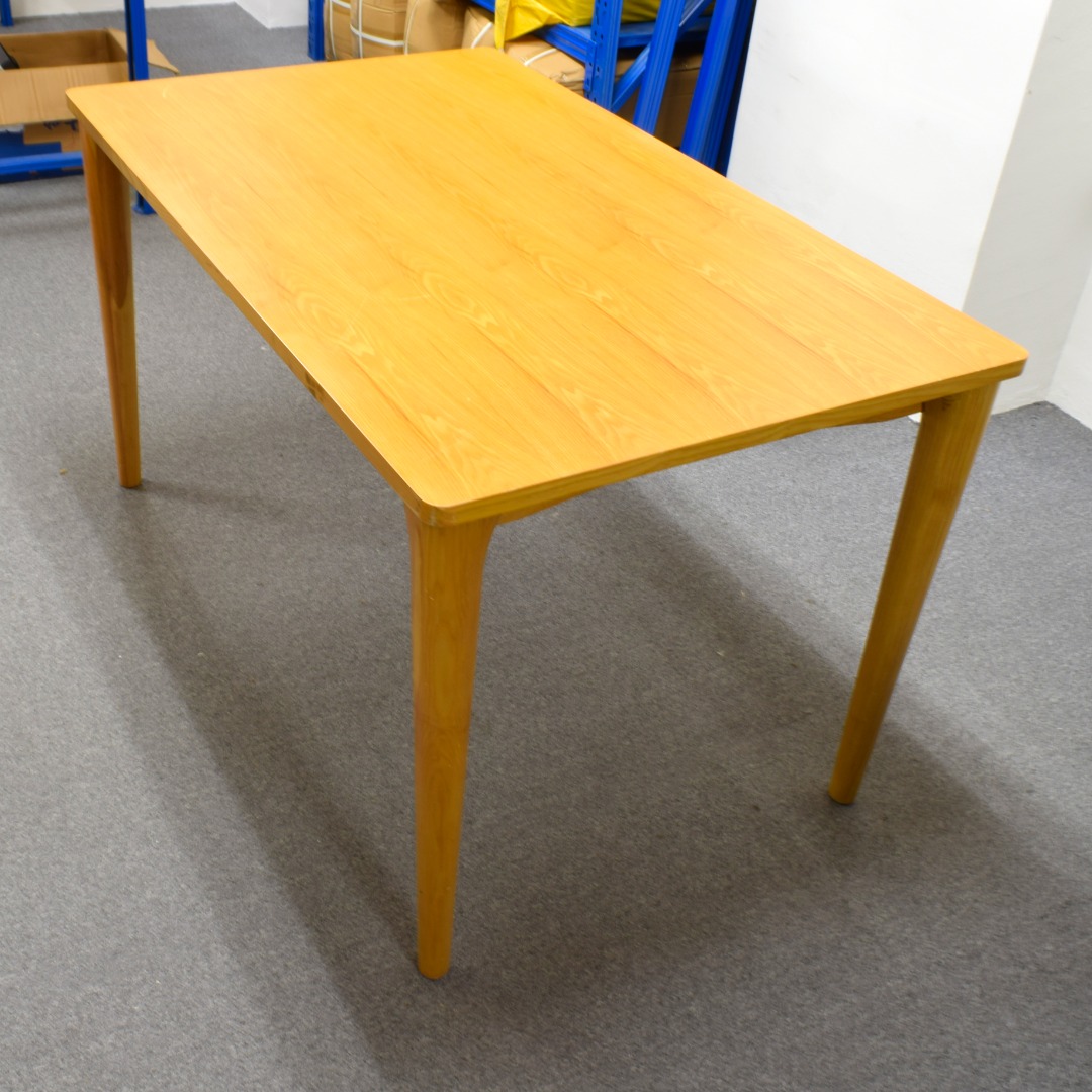 [CLEARANCE] Solid Oak Wood Dining Table; Premium Quality, Furniture