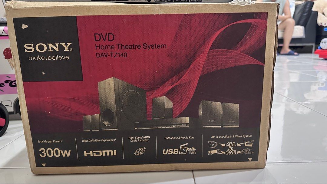 Dvd Machine Sony DVD player with 100% new theatre system, Audio, Soundbars ...