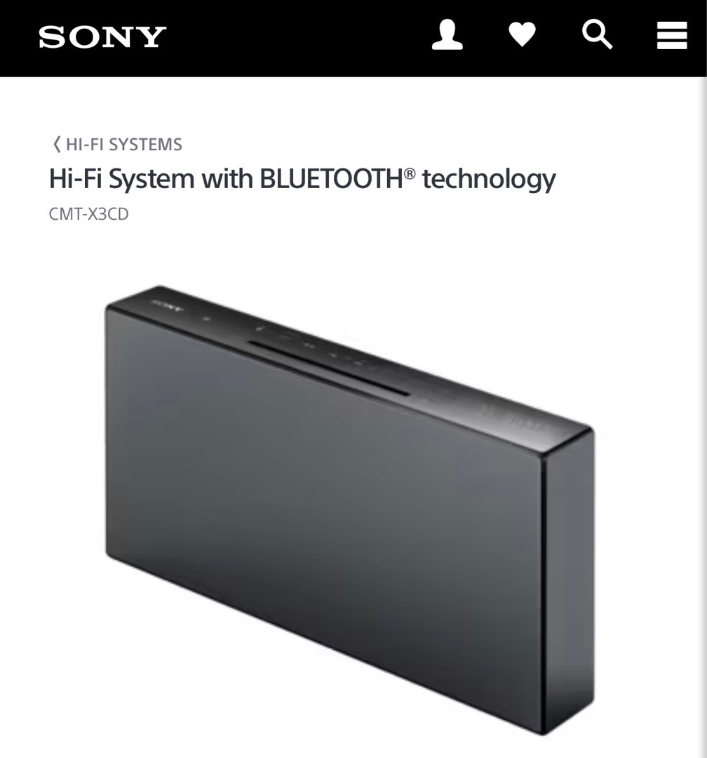 Sony bluetooth cheap speaker cd player