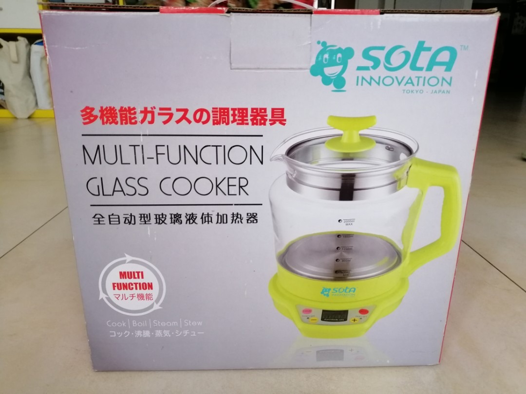 Sota innovation 2025 multi glass cooker