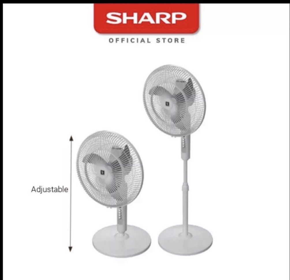 Sharp Fast Fan SHARP Plusmacluster Ion Electric Fan, Furniture & Home Living, Lighting ...