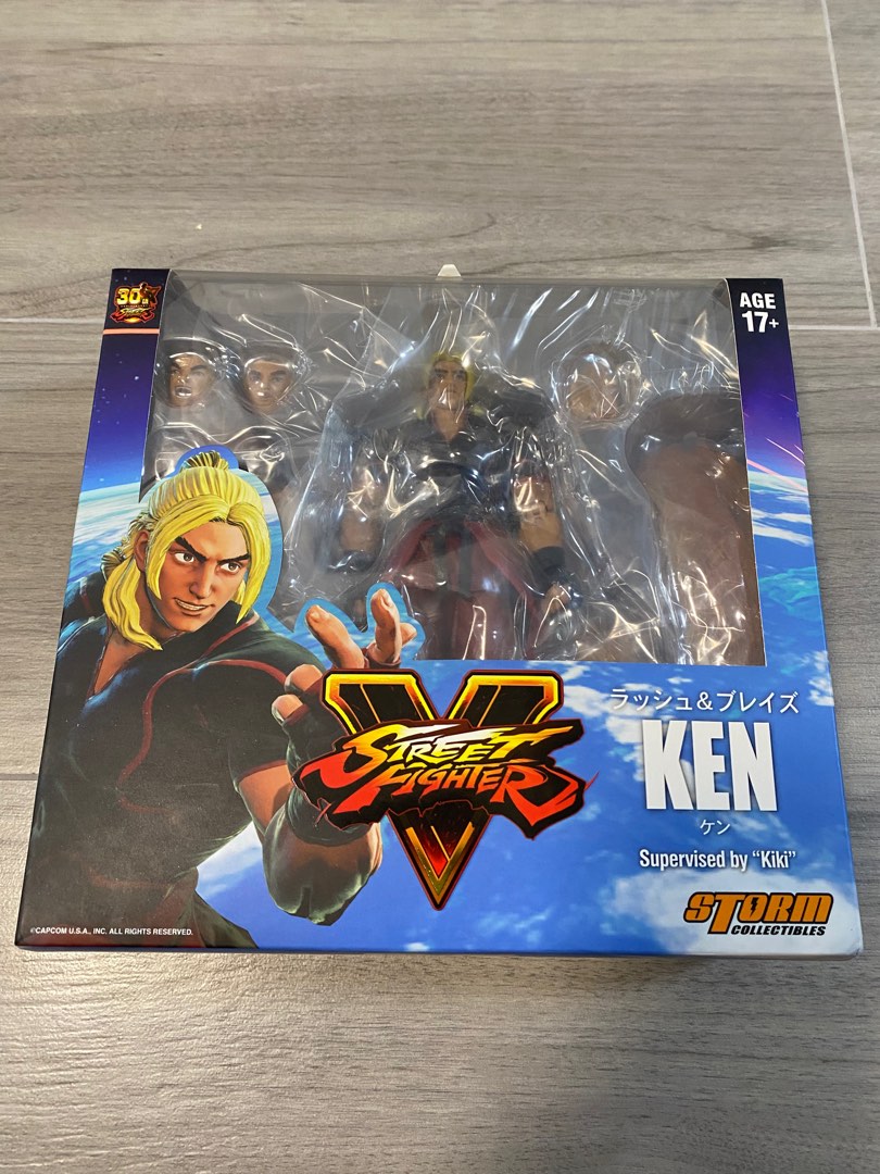 全新未開Storm Collectibles storm street fighter v ken, 興趣及遊戲