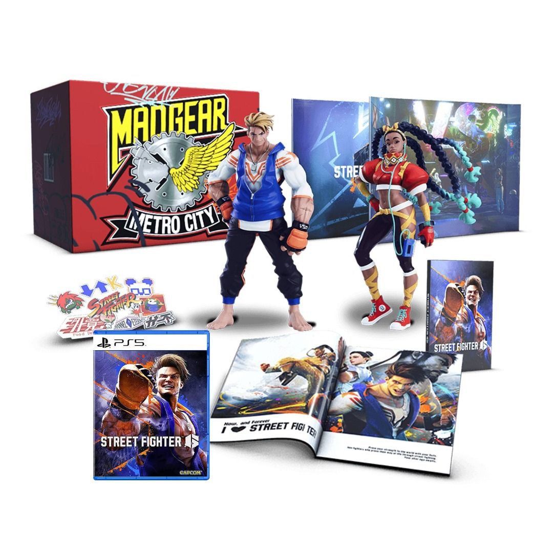 Street Fighter 6 MAD GEAR BOX 街頭霸王6 典藏版（唔連Game), 電子 