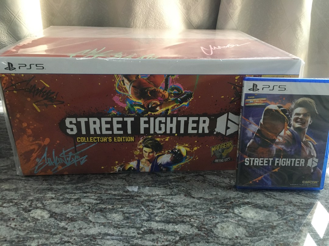 Street Fighter 6 MAD GEAR BOX 街頭霸王6 典藏版, 電子遊戲, 電子