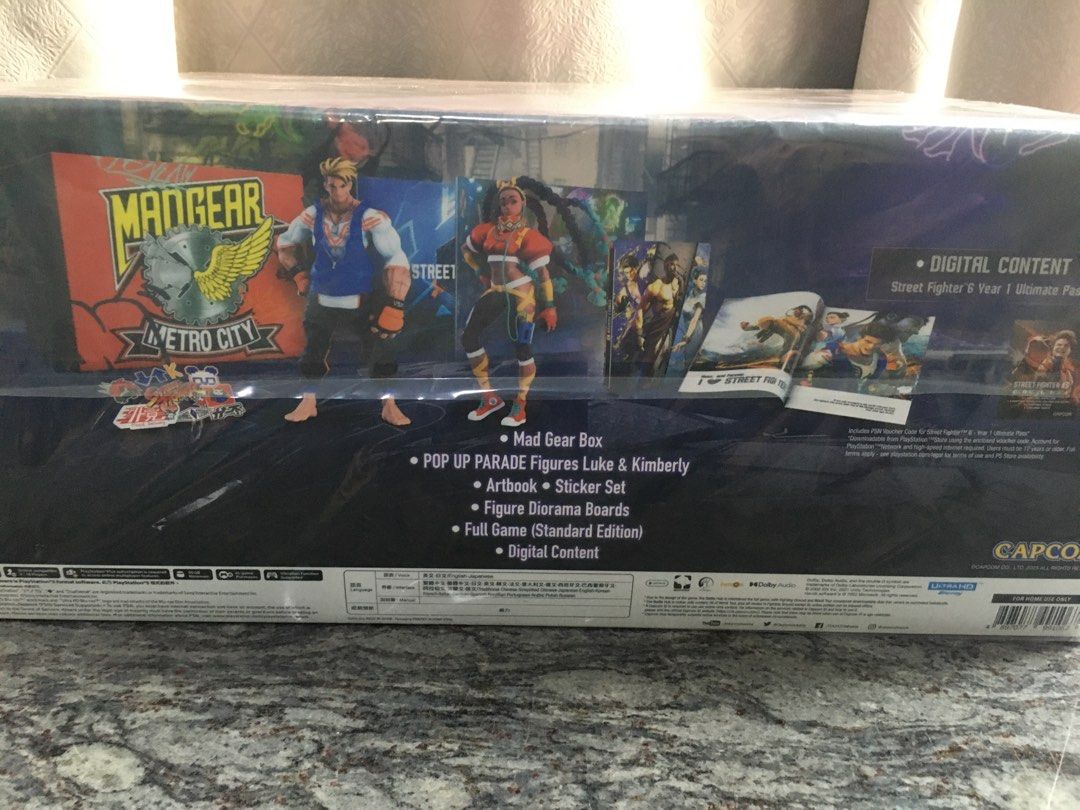 Street Fighter 6 MAD GEAR BOX 街頭霸王6 典藏版, 電子遊戲, 電子遊戲
