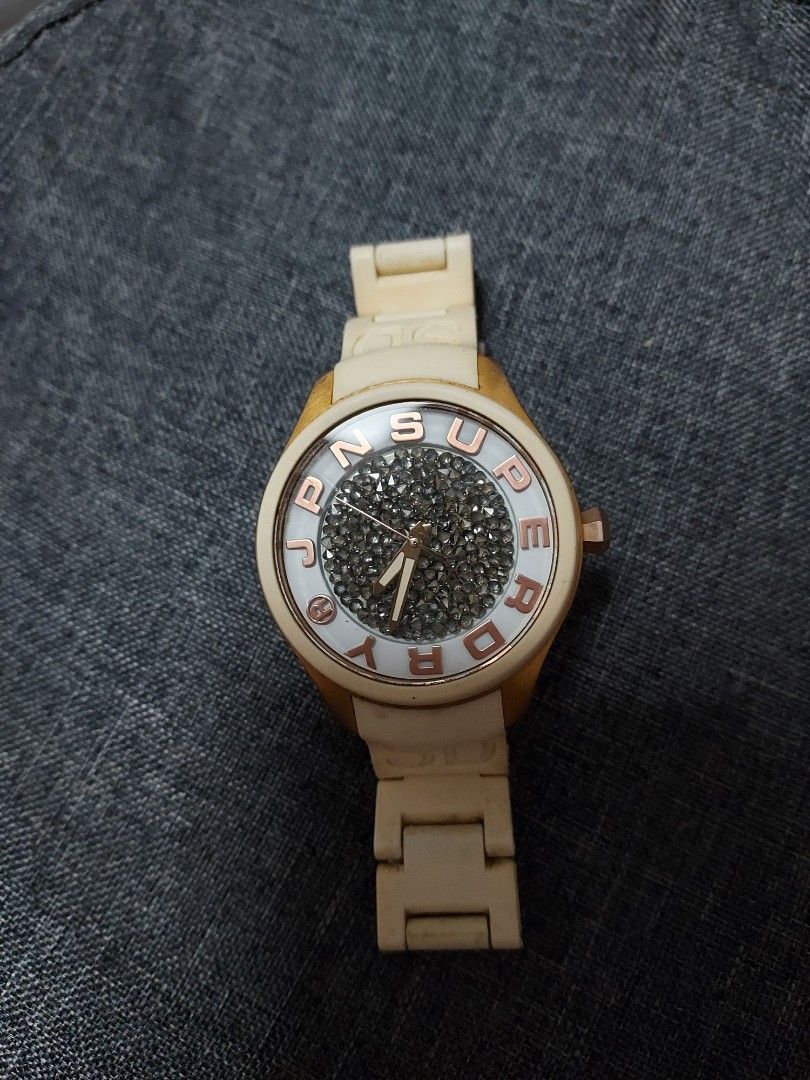 Superdry pink gold watch free shipping Luxury Watches on Carousell