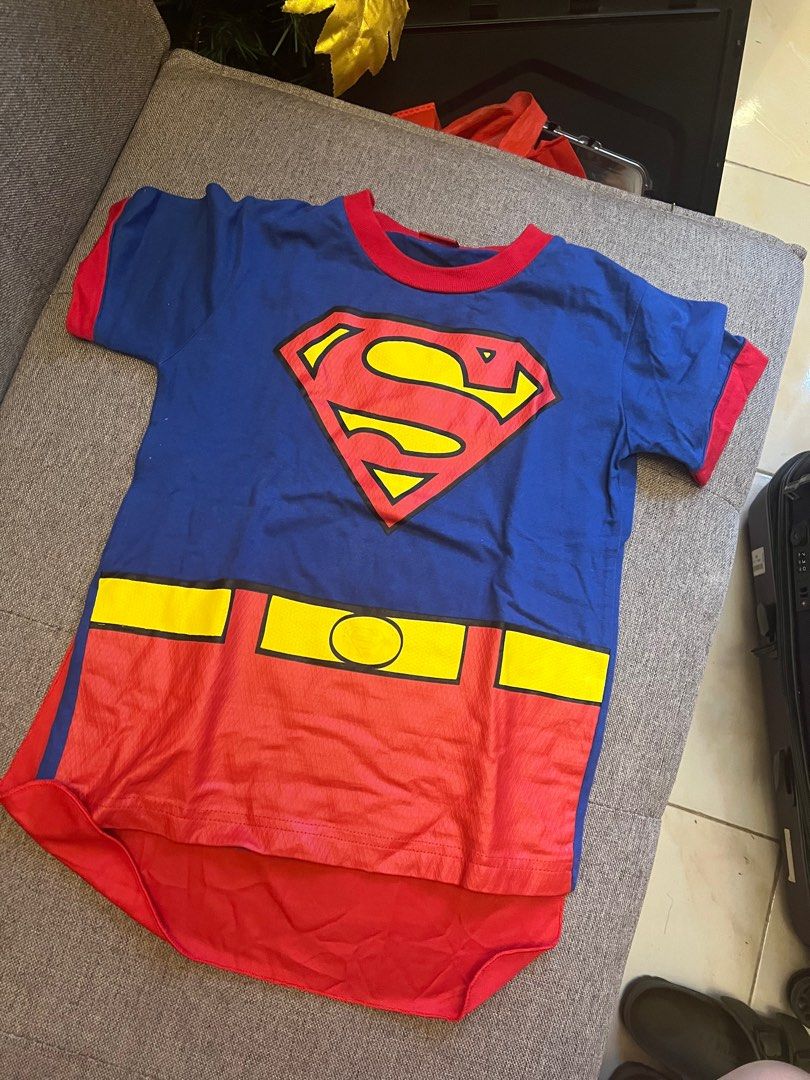 Superman shirt with cape on sale