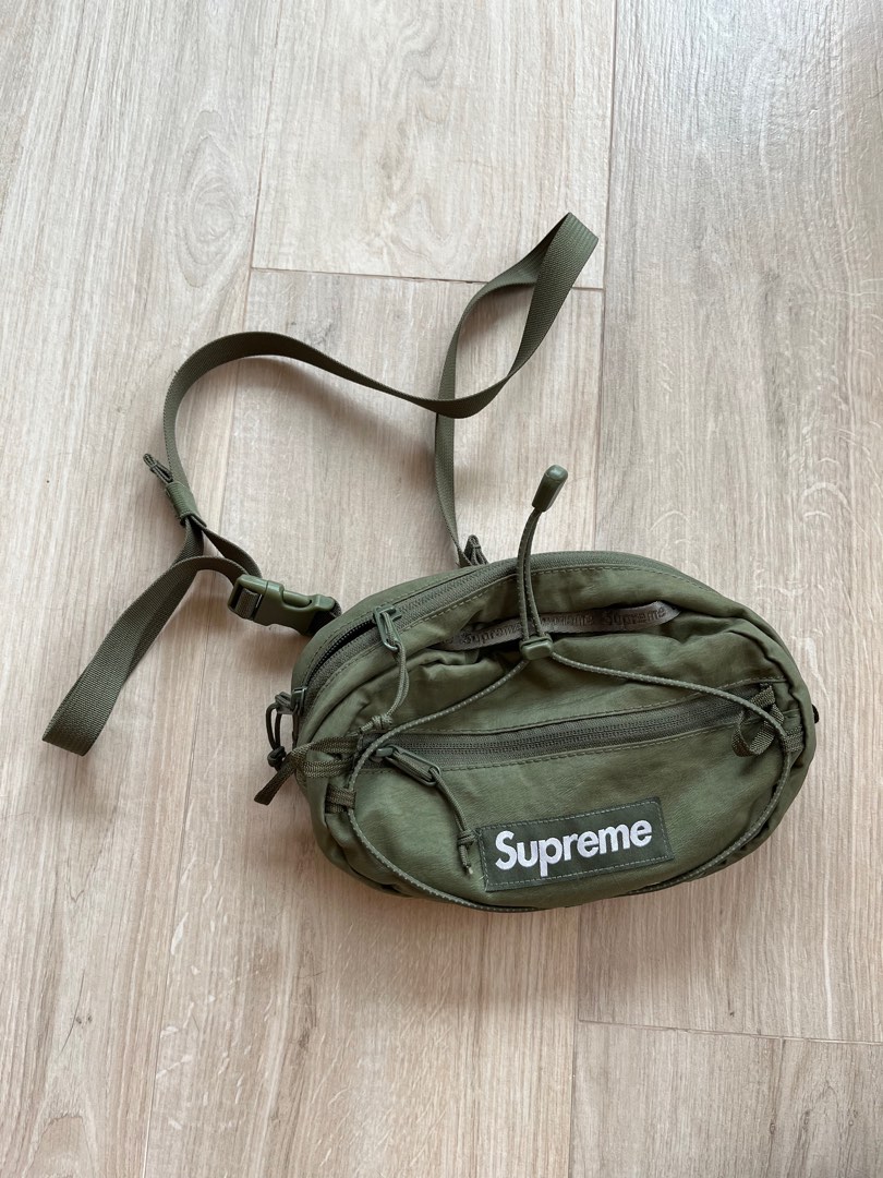 supreme sling bag Olive 店舗購入-