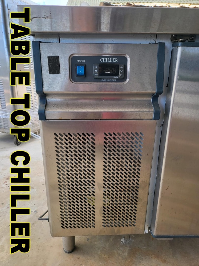 TABLE TOP CHILLER ( CUSTOMIZE ) TOPPING + SALAD BAR, TV & Home