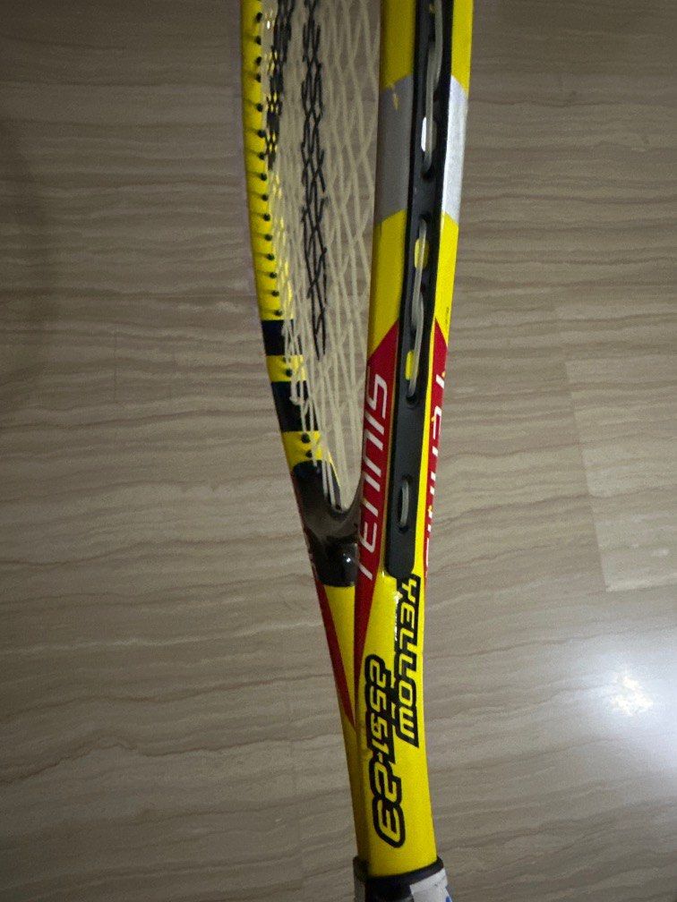 Teloon tennis racket yellow 2551-23, Sports Equipment, Sports & Games ...