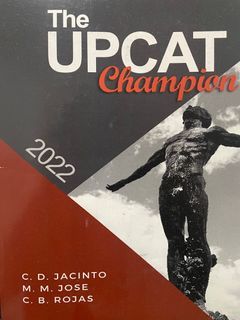 The Upcat Champion 2022 Reviewer Official