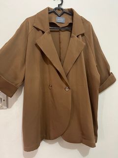 This Is April - Brown Blazer