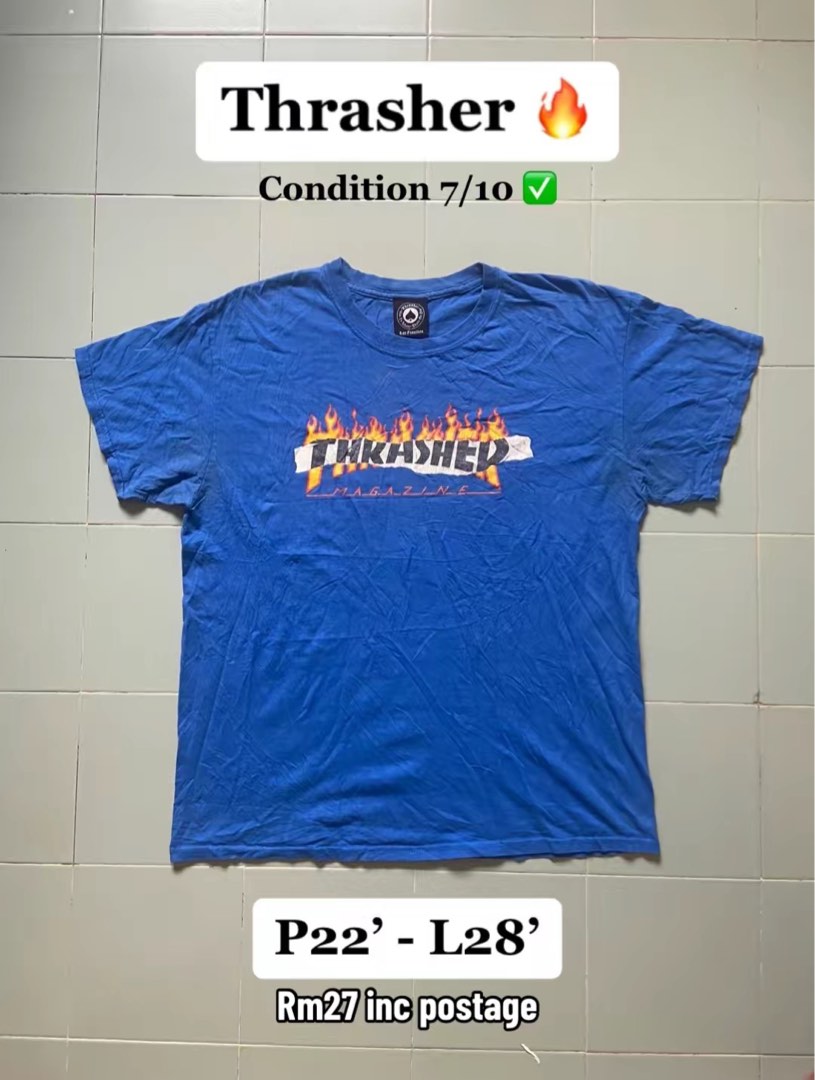 Outfits with thrasher online shirts
