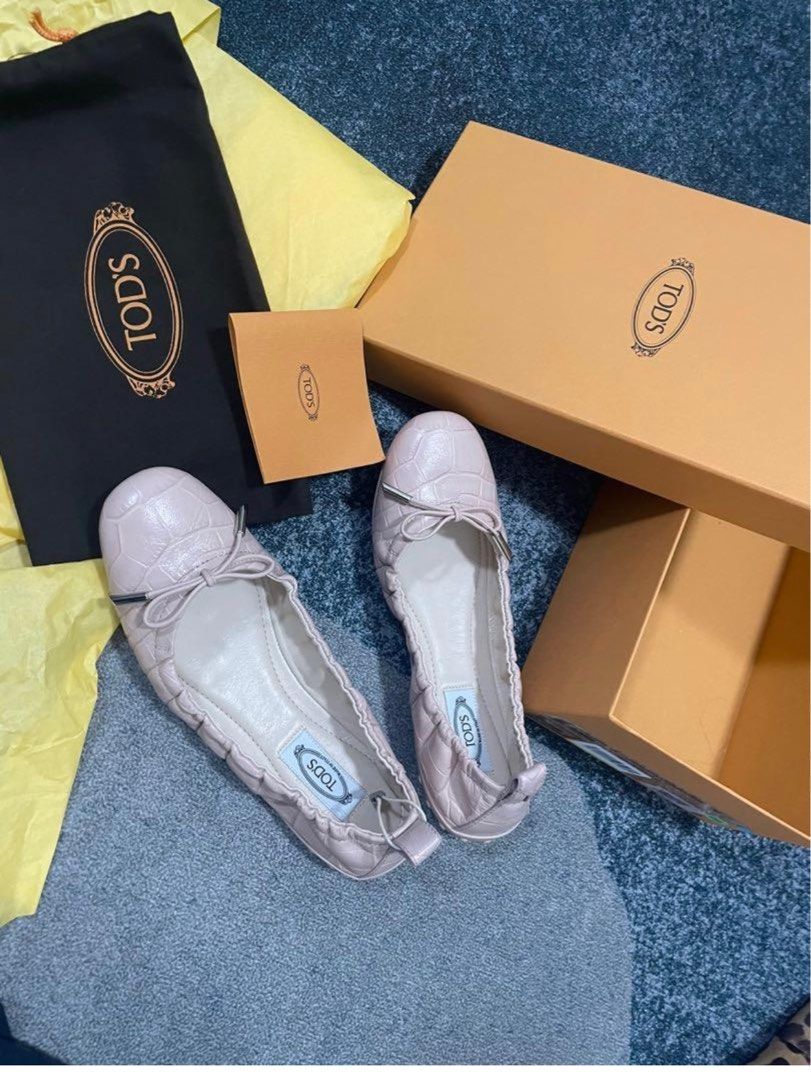Tods discount ballerina shoes