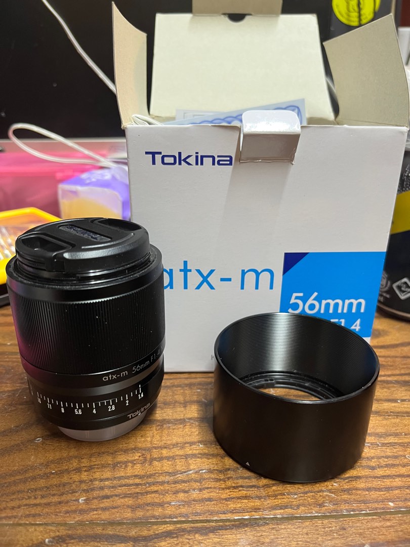 Tokina atx-m 56mm F1.4, 攝影器材, 鏡頭及裝備- Carousell