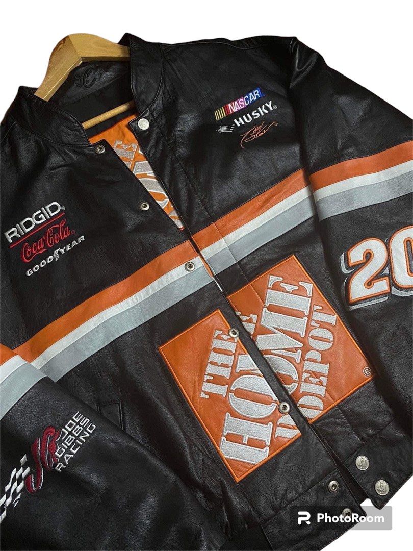 Tony Stewart NASCAR 20 Leather Racing Reversible Jacket AUTOGRAPHED