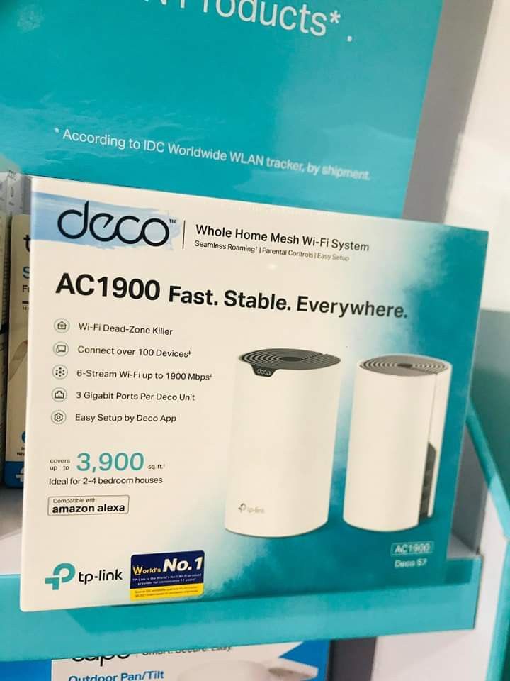 Deco S7, AC1900 Whole Home Mesh Wi-Fi System