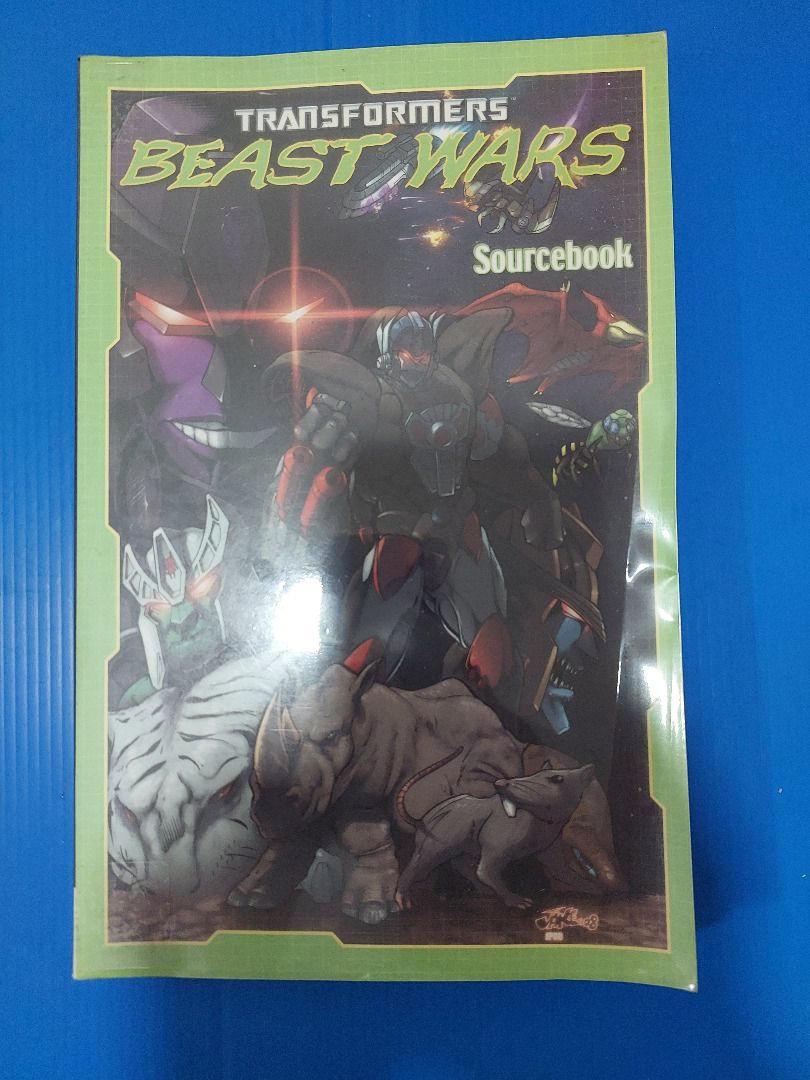 TRANSFORMERS BEAST WARS SOURCEBOOK TPB, Hobbies & Toys, Books
