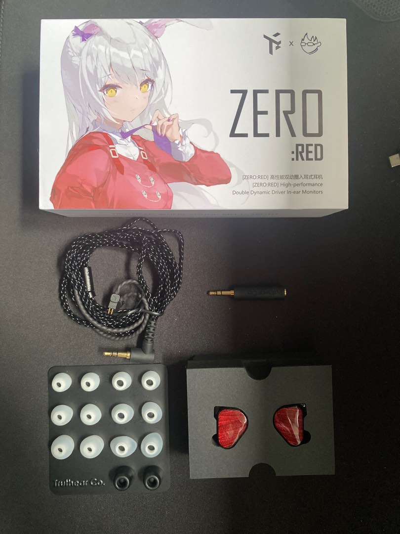 TRUTHEAR x Crinacle ZERO:RED Dual Dynamic Drivers In-Ear Headphone with  0.78 2Pin Cable 🌟 🌟 🚚 FREE DELIVERY ✓ FIXED PRICE, Audio, Earphones on  Carousell