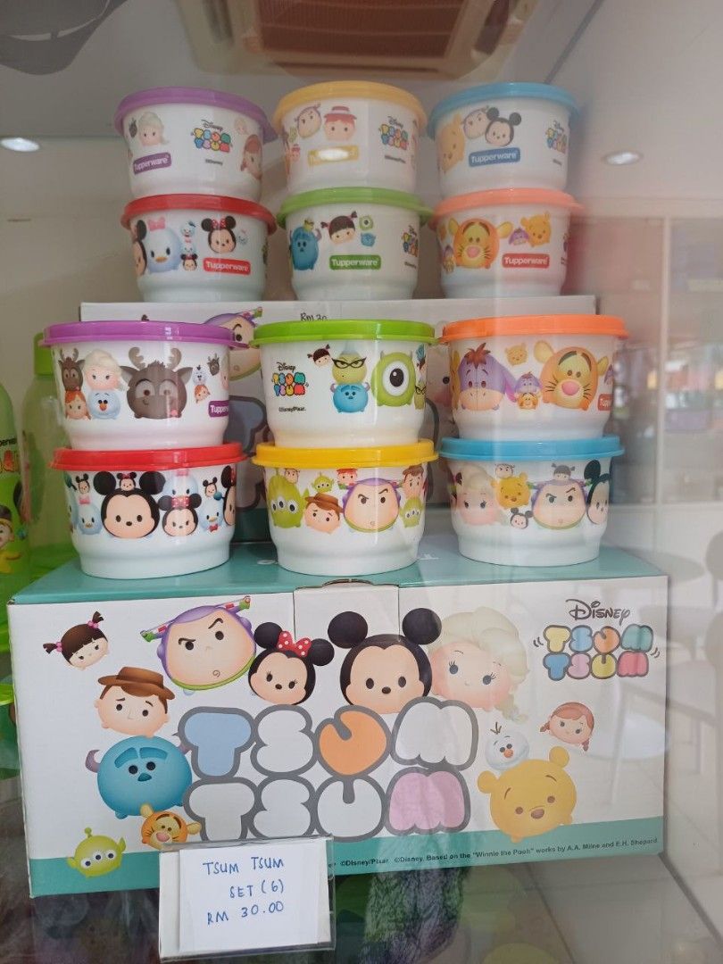 Tupperware Disney Tsum Tsum, Furniture & Home Living, Kitchenware ...