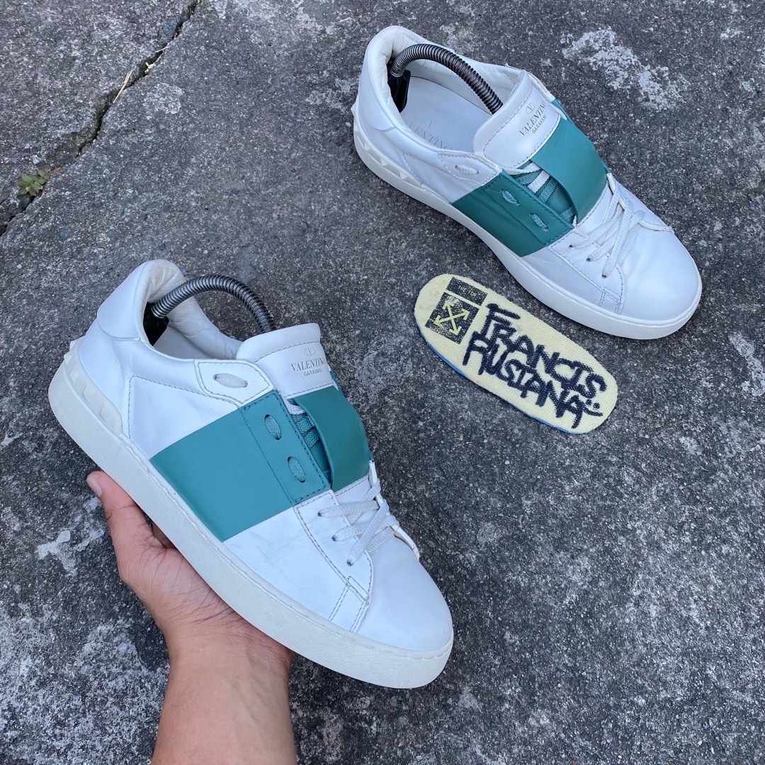 Valentino open store sneaker blue