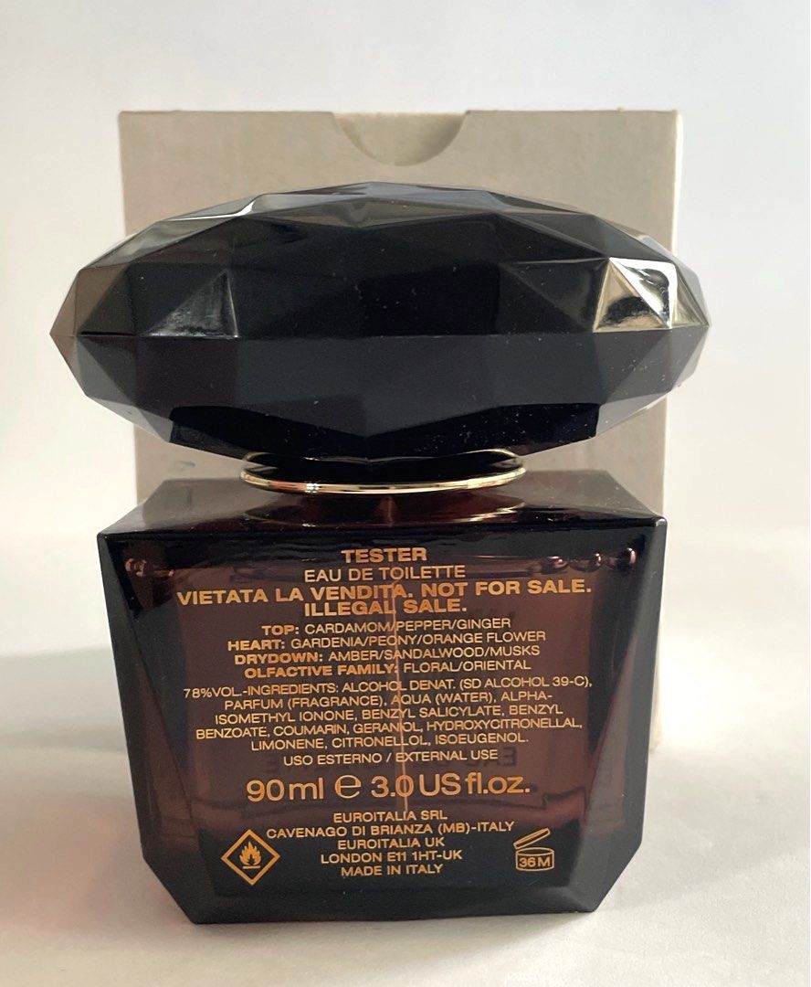 Versace crystal noir eau de parfum tester discount