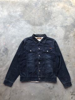 vintage corduroy ripcurl surf skate jacket outerwear rare stussy