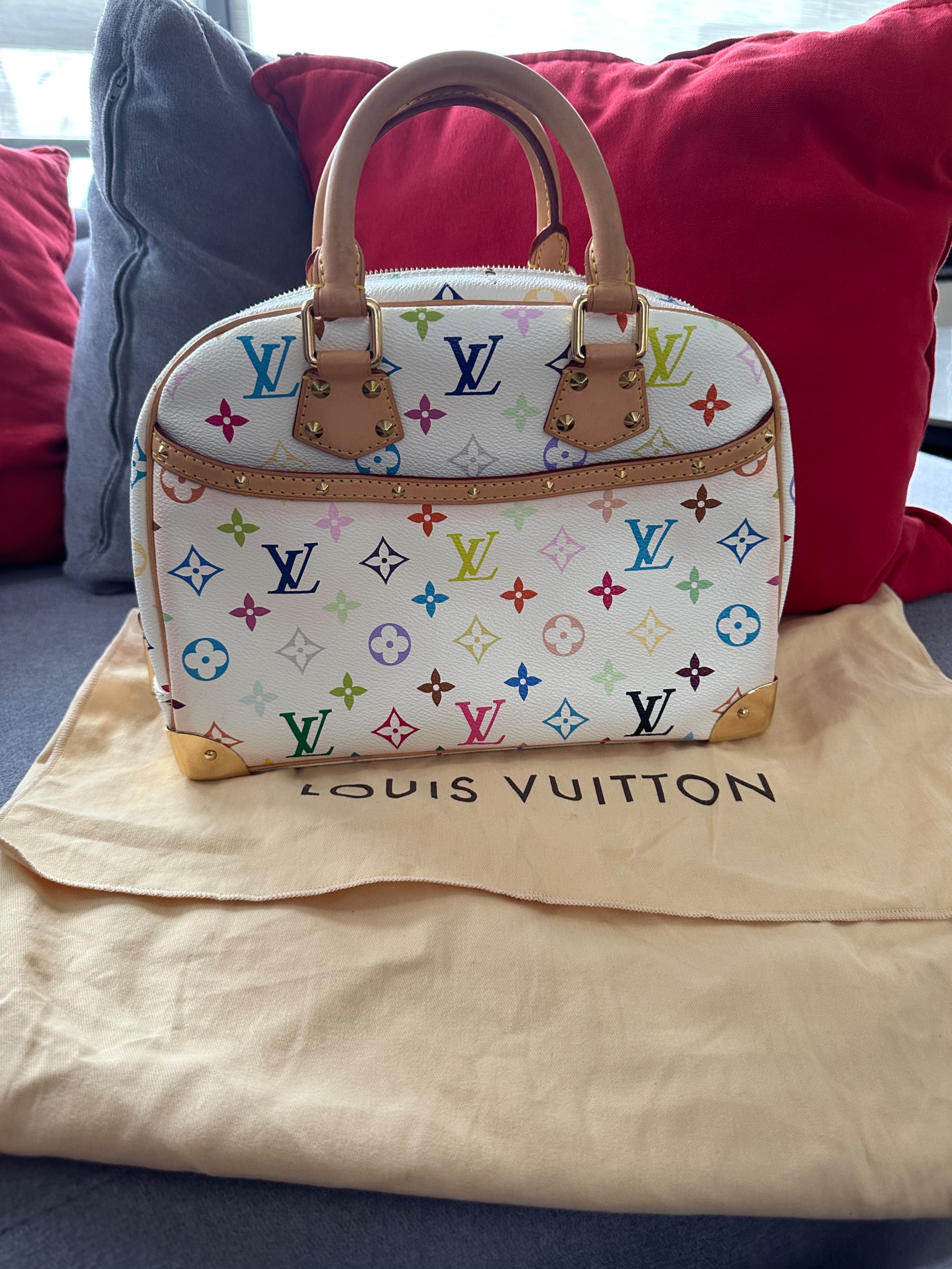 Louis Vuitton Trouville Bag: Multicolor Vintage