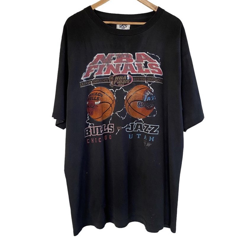 90s Vintage Utah Jazz T-Shirt Mens Lee Sport NBA USA Cotton XL