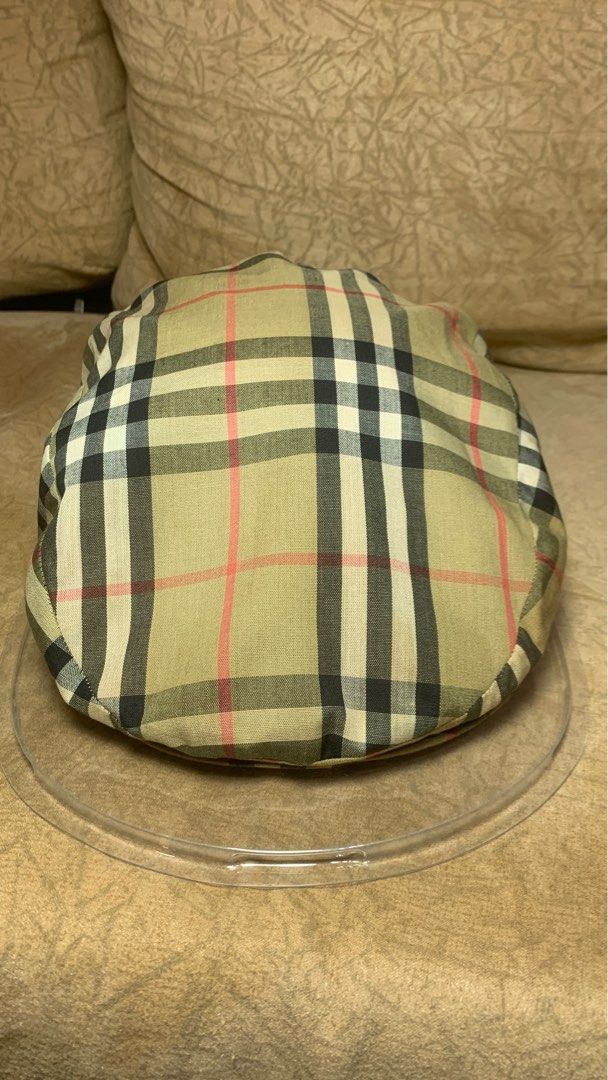 Vtg 90s Burberrys Of London Nova Check Flat Hat Men s Fashion