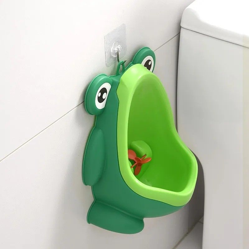 Wall Mount Frog Baby Potty Training Urinal
