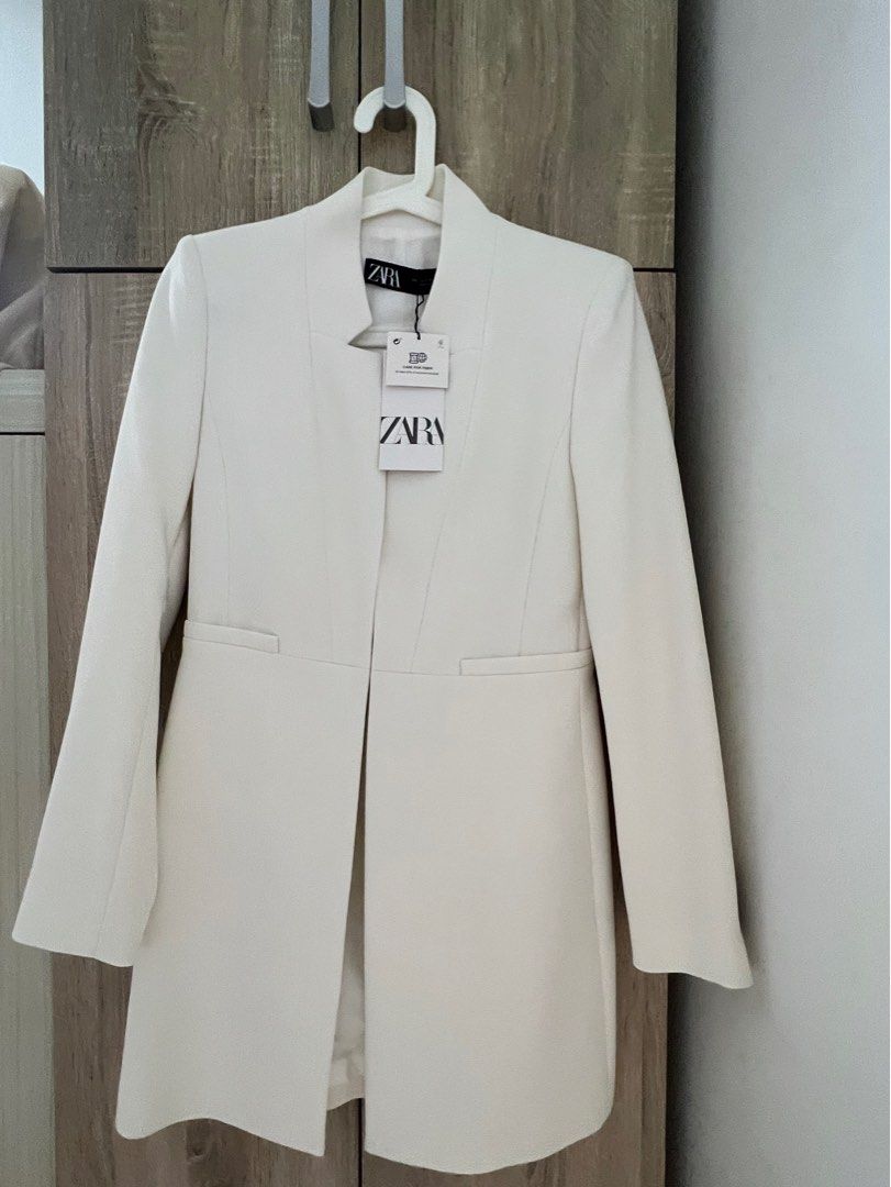 White smart on sale coat