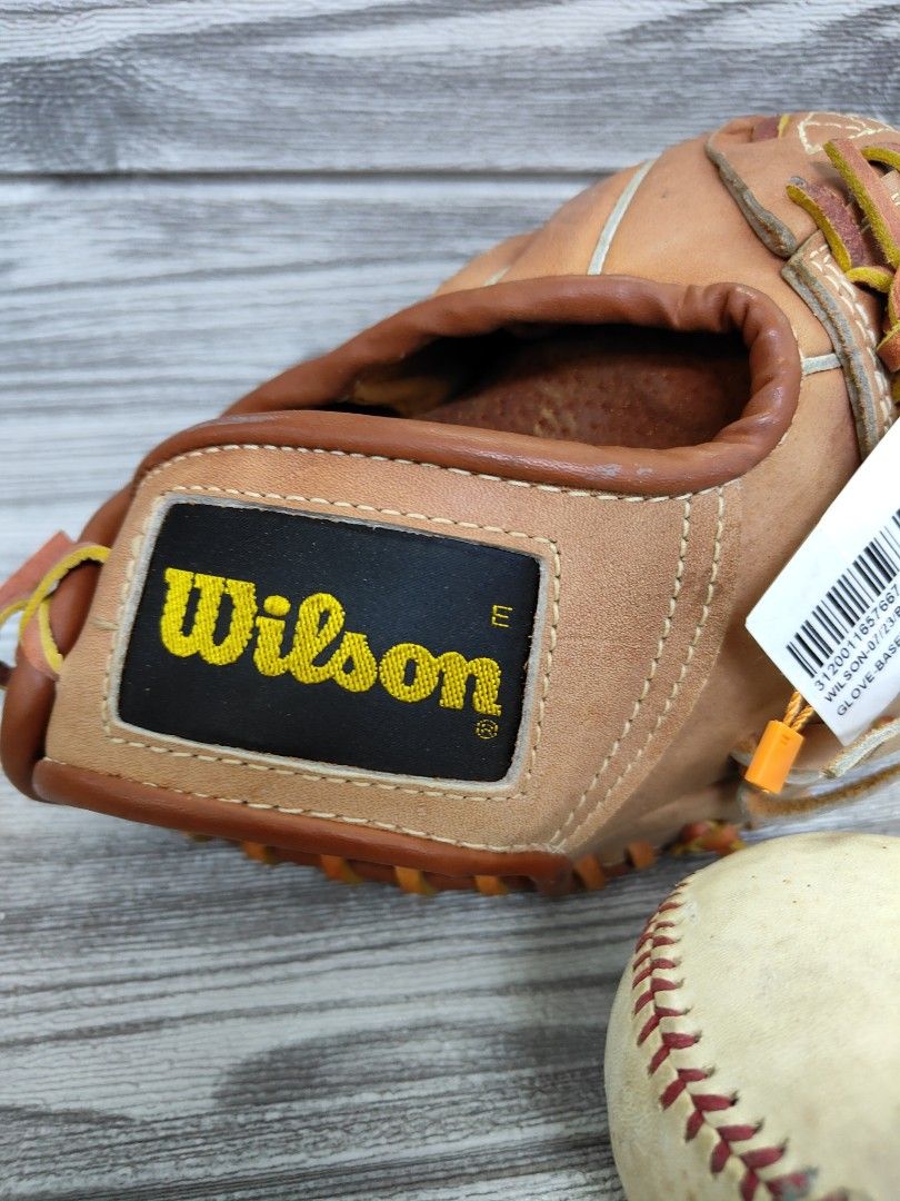 Wilson A2150 Kirk Gibson Baseball Glove with Ball Made in Taiwan Model A2150