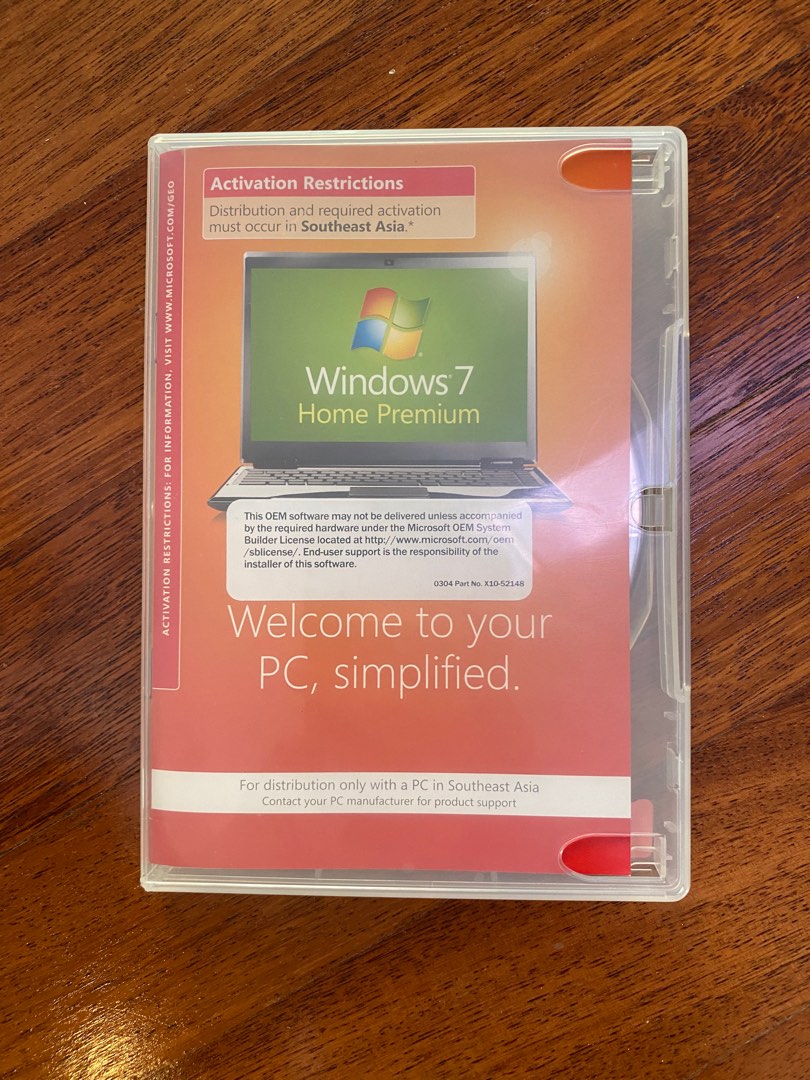 Windows 7 original installer, Computers & Tech, Parts