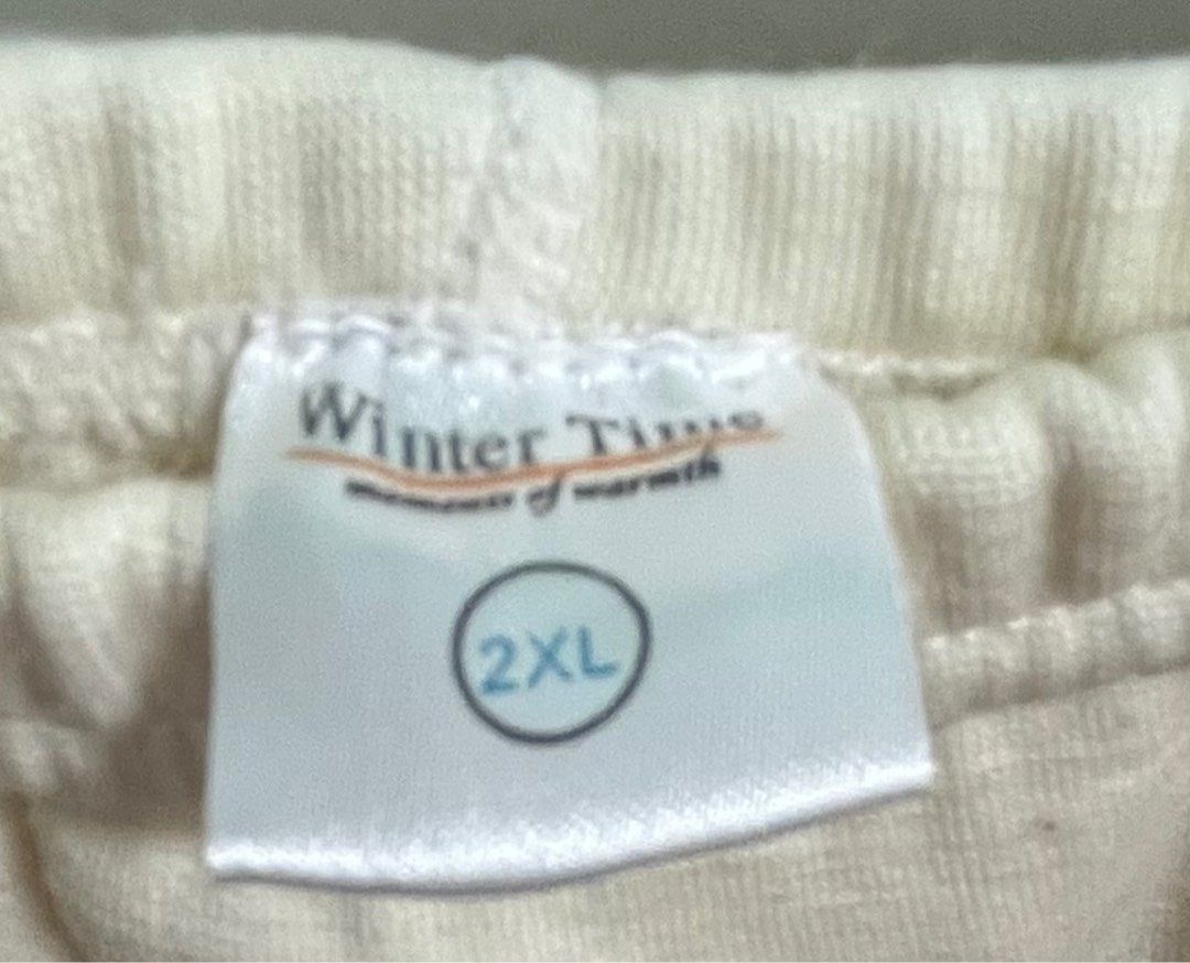 Wintertime wool inner thermal wear 4 pcs XXL top 3 pcs XXL pants & 1 pc XL  pants, Women's Fashion, Dresses & Sets, Sets or Coordinates on Carousell