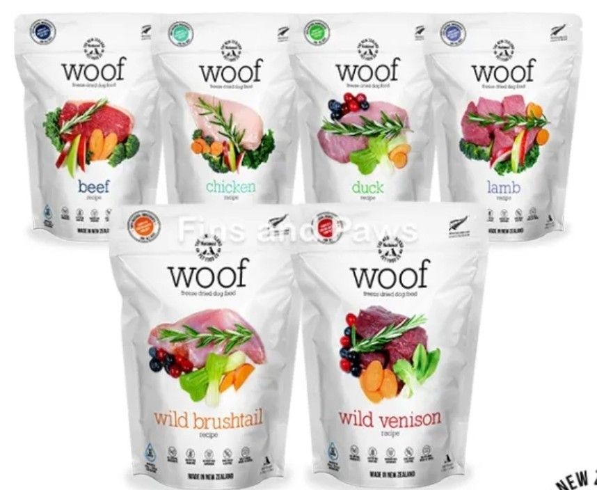 Woof freeze dried dog food on sale