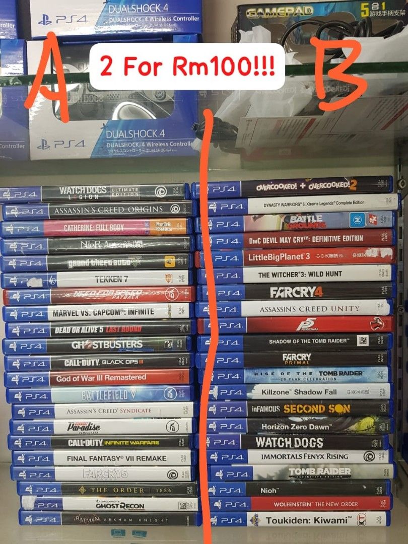 Ps4 combo discount pack